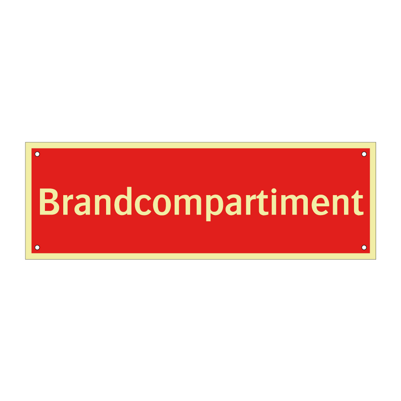 Brandcompartiment & Brandcompartiment & Brandcompartiment & Brandcompartiment