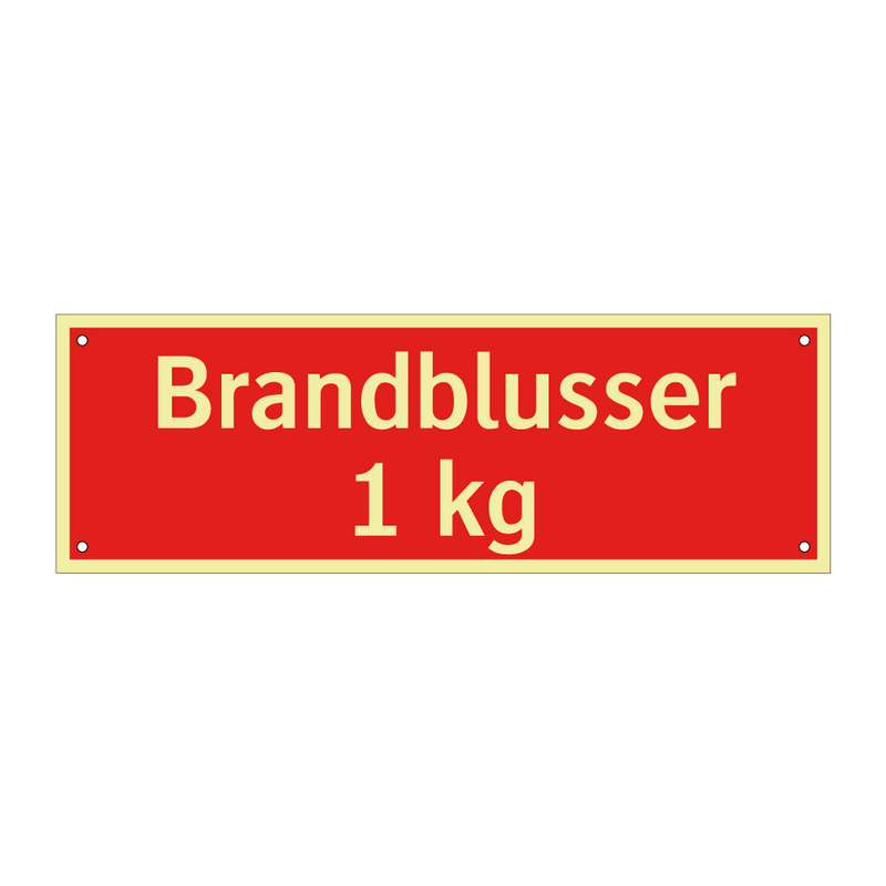 Brandblusser 1 kg & Brandblusser 1 kg & Brandblusser 1 kg & Brandblusser 1 kg