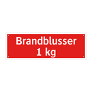 Brandblusser 1 kg & Brandblusser 1 kg & Brandblusser 1 kg & Brandblusser 1 kg & Brandblusser 1 kg