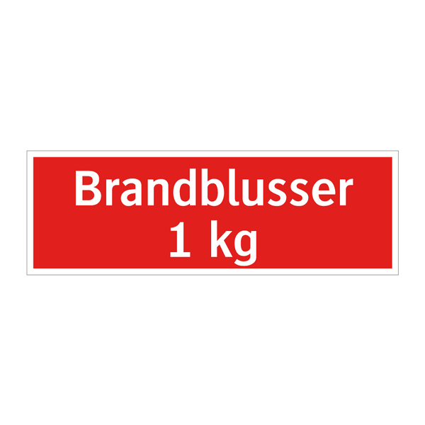 Brandblusser 1 kg & Brandblusser 1 kg & Brandblusser 1 kg & Brandblusser 1 kg & Brandblusser 1 kg