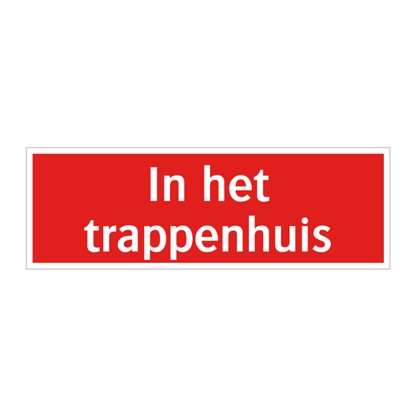 in het trappenhuis & in het trappenhuis & in het trappenhuis & in het trappenhuis