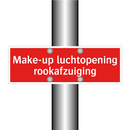 Make-up luchtopening rookafzuiging & Make-up luchtopening rookafzuiging