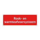 Rook- en warmteafvoersysteem & Rook- en warmteafvoersysteem & Rook- en warmteafvoersysteem