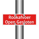 Rookafvoer Open Gesloten & Rookafvoer Open Gesloten & Rookafvoer Open Gesloten