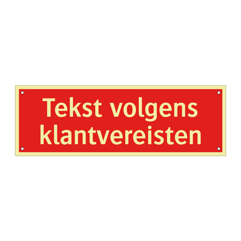 Tekst volgens klantvereisten & Tekst volgens klantvereisten & Tekst volgens klantvereisten