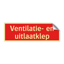 Ventilatie- en uitlaatklep & Ventilatie- en uitlaatklep & Ventilatie- en uitlaatklep