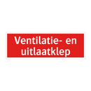 Ventilatie- en uitlaatklep & Ventilatie- en uitlaatklep & Ventilatie- en uitlaatklep
