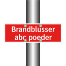 Brandblusser abc poeder & Brandblusser abc poeder & Brandblusser abc poeder