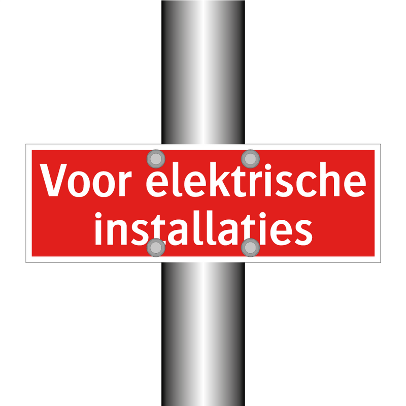 Voor elektrische installaties & Voor elektrische installaties & Voor elektrische installaties