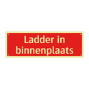 Ladder in binnenplaats & Ladder in binnenplaats & Ladder in binnenplaats & Ladder in binnenplaats