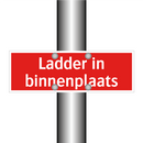Ladder in binnenplaats & Ladder in binnenplaats & Ladder in binnenplaats