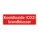 Kooldioxide (CO2) brandblusser & Kooldioxide (CO2) brandblusser & Kooldioxide (CO2) brandblusser