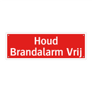 Houd Brandalarm Vrij & Houd Brandalarm Vrij & Houd Brandalarm Vrij & Houd Brandalarm Vrij