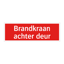 Brandkraan achter deur & Brandkraan achter deur & Brandkraan achter deur & Brandkraan achter deur