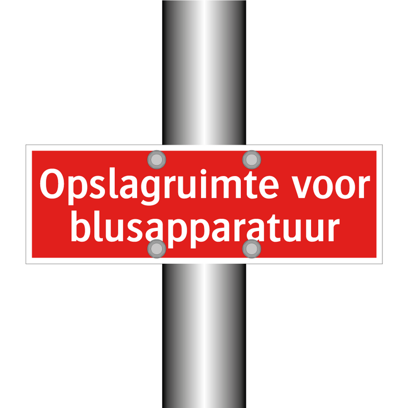 Opslagruimte voor blusapparatuur & Opslagruimte voor blusapparatuur