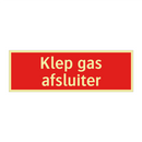 Klep gas afsluiter & Klep gas afsluiter & Klep gas afsluiter & Klep gas afsluiter