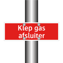 Klep gas afsluiter & Klep gas afsluiter & Klep gas afsluiter