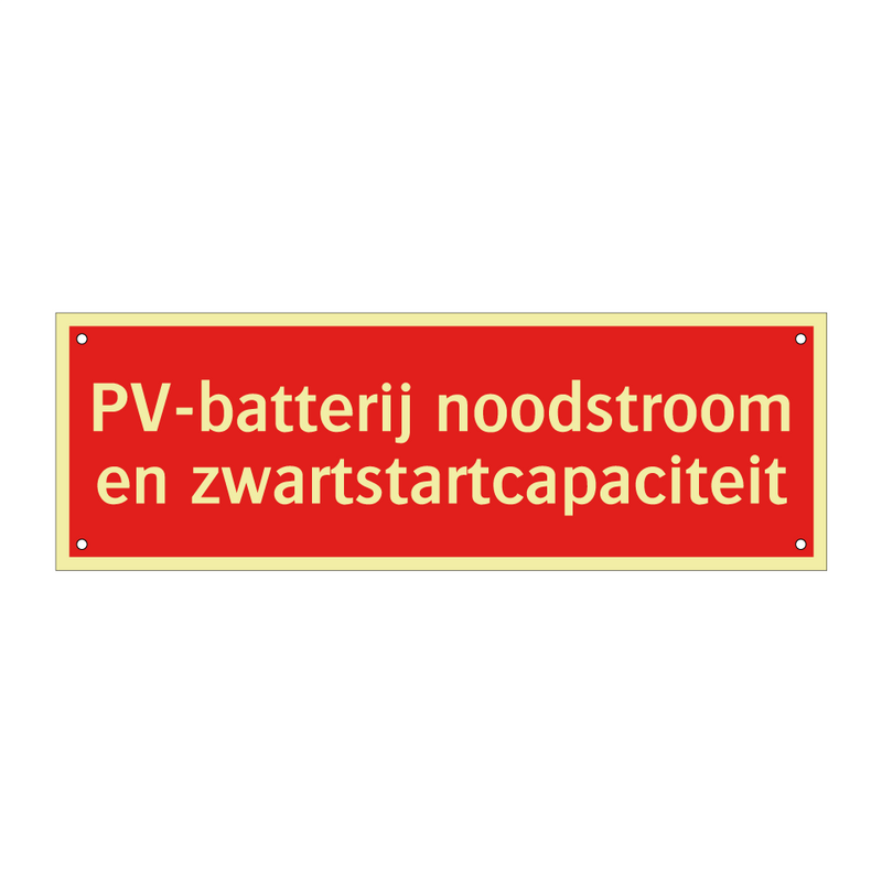 PV-batterij noodstroom en zwartstartcapaciteit & PV-batterij noodstroom en zwartstartcapaciteit
