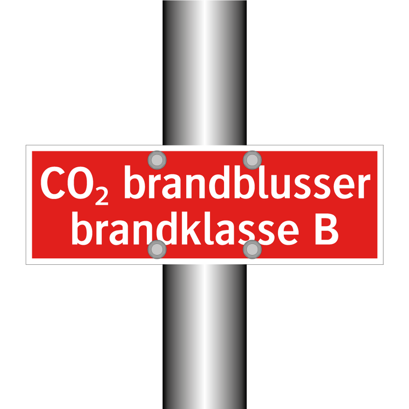 CO₂ brandblusser brandklasse B & CO₂ brandblusser brandklasse B