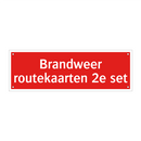 Brandweer routekaarten 2e set & Brandweer routekaarten 2e set & Brandweer routekaarten 2e set