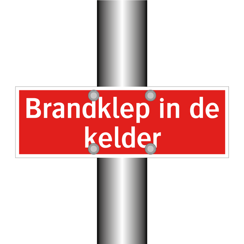 Brandklep in de kelder & Brandklep in de kelder & Brandklep in de kelder