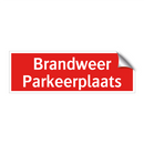 Brandweer Parkeerplaats & Brandweer Parkeerplaats & Brandweer Parkeerplaats