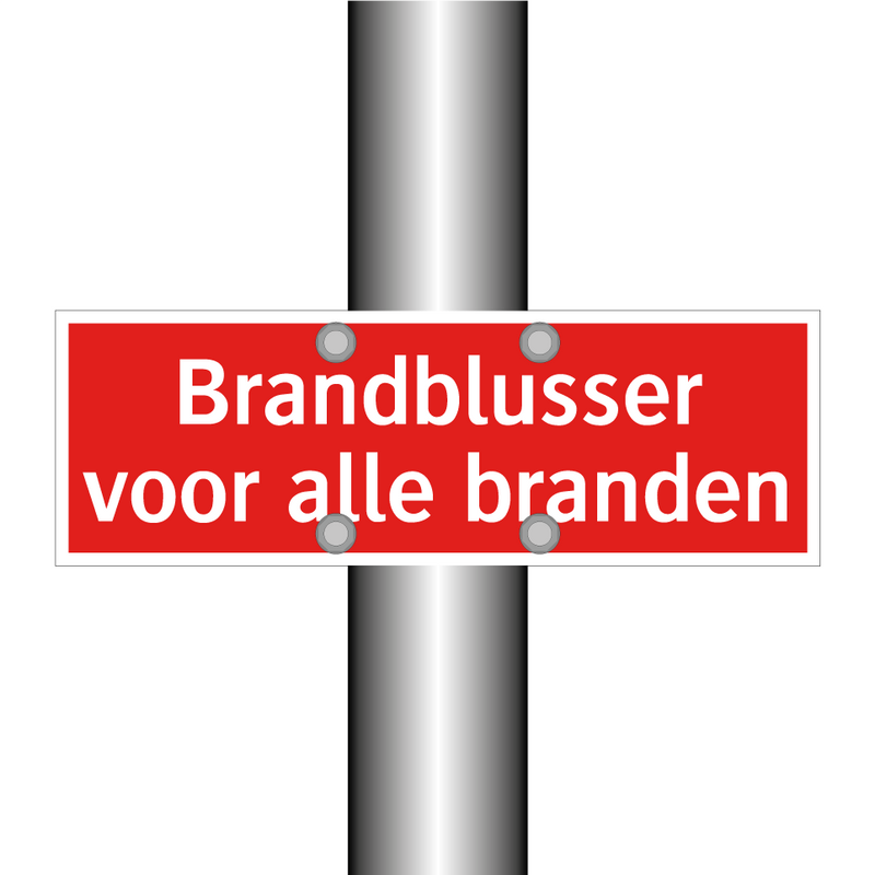 Brandblusser voor alle branden & Brandblusser voor alle branden & Brandblusser voor alle branden
