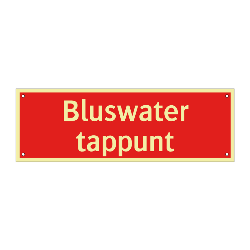 Bluswater tappunt & Bluswater tappunt & Bluswater tappunt & Bluswater tappunt