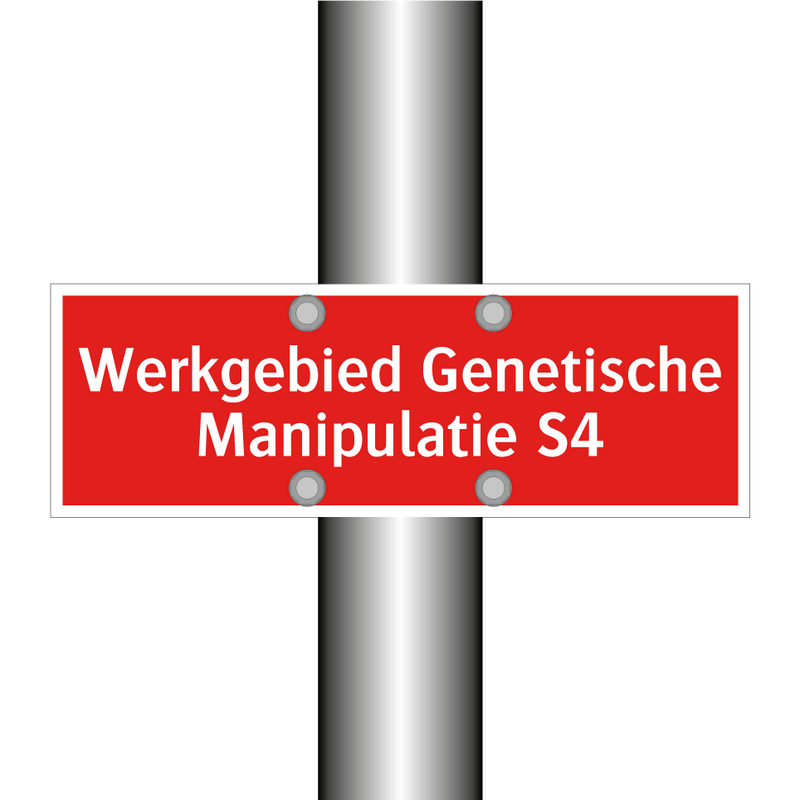 Werkgebied Genetische Manipulatie S4 & Werkgebied Genetische Manipulatie S4