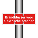 Brandblusser voor elektrische branden & Brandblusser voor elektrische branden