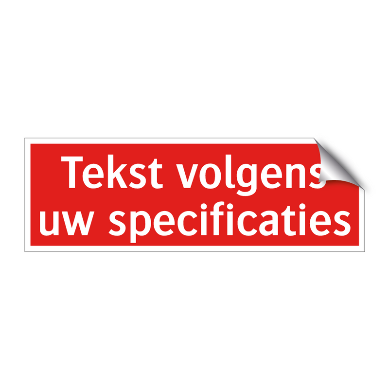Tekst volgens uw specificaties & Tekst volgens uw specificaties & Tekst volgens uw specificaties