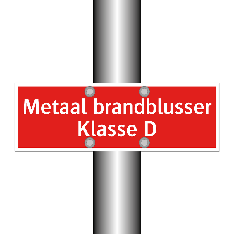 Metaal brandblusser Klasse D & Metaal brandblusser Klasse D & Metaal brandblusser Klasse D