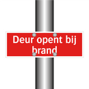Deur opent bij brand & Deur opent bij brand & Deur opent bij brand