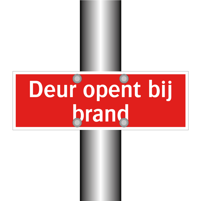 Deur opent bij brand & Deur opent bij brand & Deur opent bij brand
