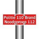 Politie 110 Brand Noodoproep 112
