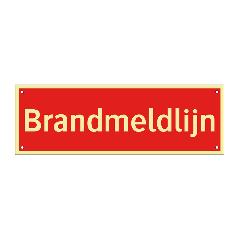 Brandmeldlijn & Brandmeldlijn & Brandmeldlijn & Brandmeldlijn