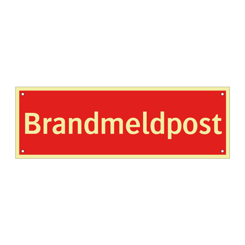 Brandmeldpost & Brandmeldpost & Brandmeldpost & Brandmeldpost
