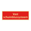 Vast schuimblussysteem & Vast schuimblussysteem & Vast schuimblussysteem & Vast schuimblussysteem