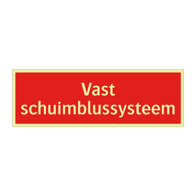 Vast schuimblussysteem & Vast schuimblussysteem & Vast schuimblussysteem & Vast schuimblussysteem