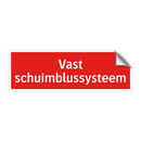 Vast schuimblussysteem & Vast schuimblussysteem & Vast schuimblussysteem & Vast schuimblussysteem