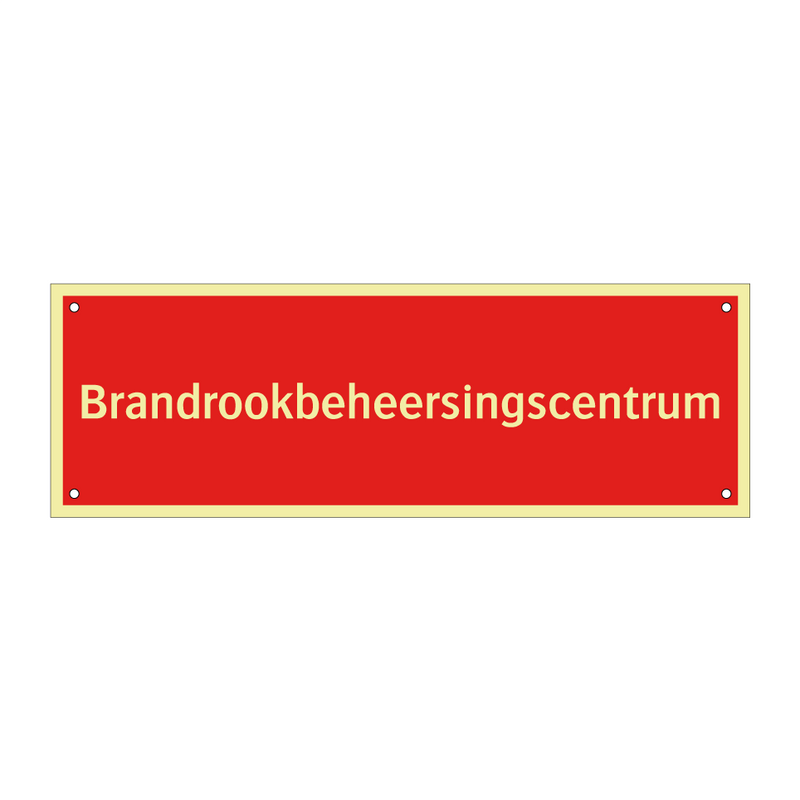 Brandrookbeheersingscentrum & Brandrookbeheersingscentrum & Brandrookbeheersingscentrum