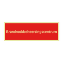 Brandrookbeheersingscentrum & Brandrookbeheersingscentrum & Brandrookbeheersingscentrum