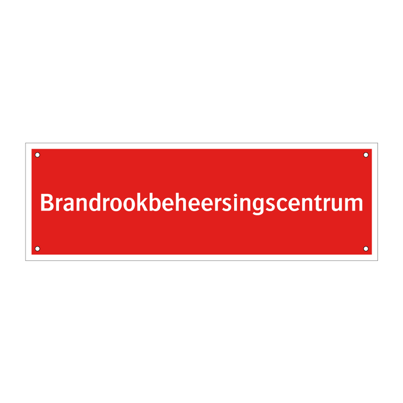 Brandrookbeheersingscentrum & Brandrookbeheersingscentrum & Brandrookbeheersingscentrum