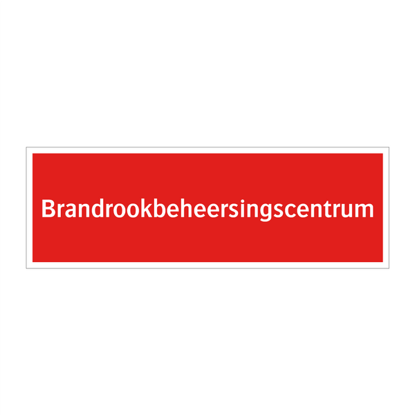 Brandrookbeheersingscentrum & Brandrookbeheersingscentrum & Brandrookbeheersingscentrum