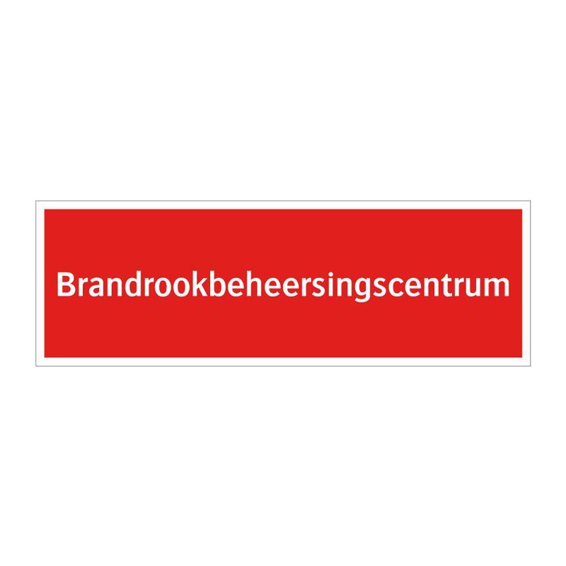 Brandrookbeheersingscentrum & Brandrookbeheersingscentrum & Brandrookbeheersingscentrum