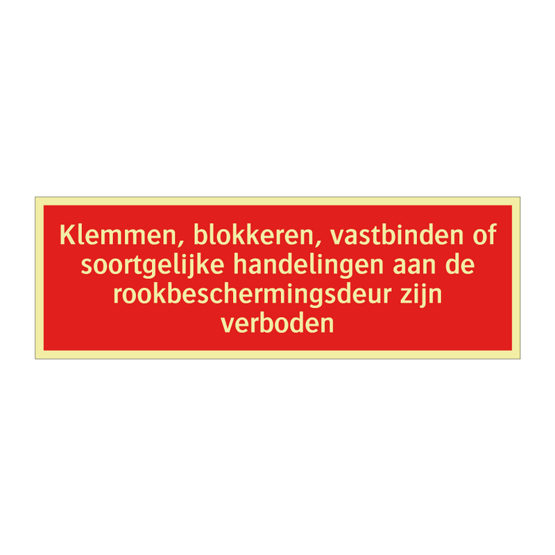 Klemmen, blokkeren, vastbinden of soortgelijke handelingen aan /.../
