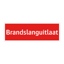Brandslanguitlaat & Brandslanguitlaat & Brandslanguitlaat & Brandslanguitlaat & Brandslanguitlaat