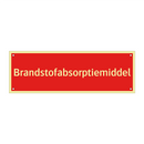 Brandstofabsorptiemiddel & Brandstofabsorptiemiddel & Brandstofabsorptiemiddel