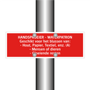 HANDSPROEIER - WATERPATRON Geschikt voor het blussen van: - /.../