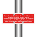 Instructies voor brandslang Bij het inschakelen van het water /.../